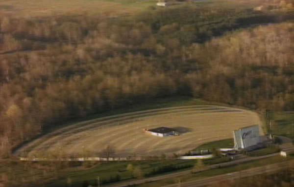 Crest Drive-In Theatre - Old Aerial From Carl Easlick